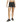 Adidas Γυναικείο σορτς-κολάν Optime 4-Inch Raw-Cut-Hem Leggings